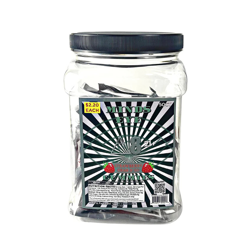 MINDS EYE D9 GUMMY GRAB AND GO 50CT
