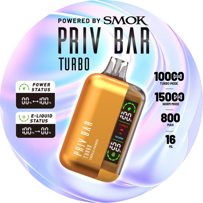 SMOK Priv Turbo Disposable, 5CT